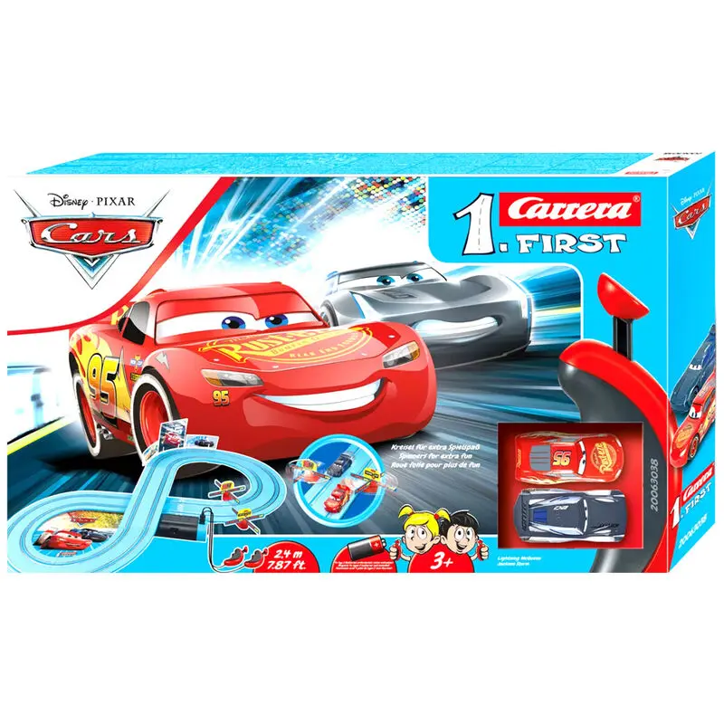 Disney Pixar Cars Tor wyścigowy Rayo i Storm zdjęcie produktu