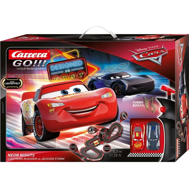 Disney·Pixar Cars Zygzak McQueen i Storm Wyścigowy tor światła zdjęcie produktu