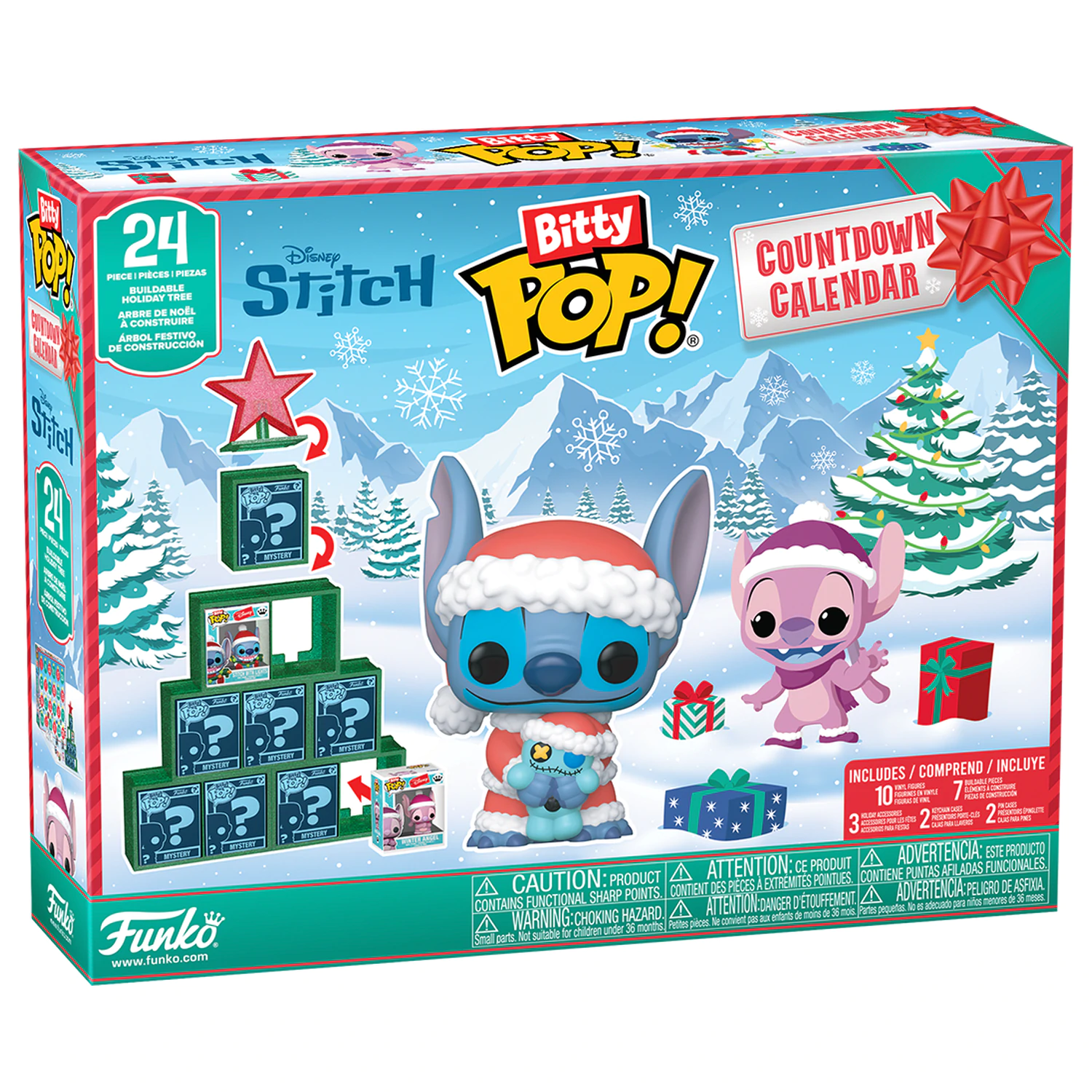 Disney Funko Bitty POP! Kalendarz adwentowy Stitch Holiday zdjęcie produktu