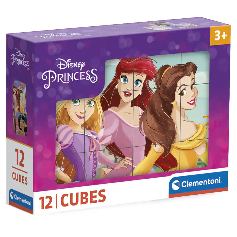 Disney Princesss cube puzzle 12 elementów zdjęcie produktu