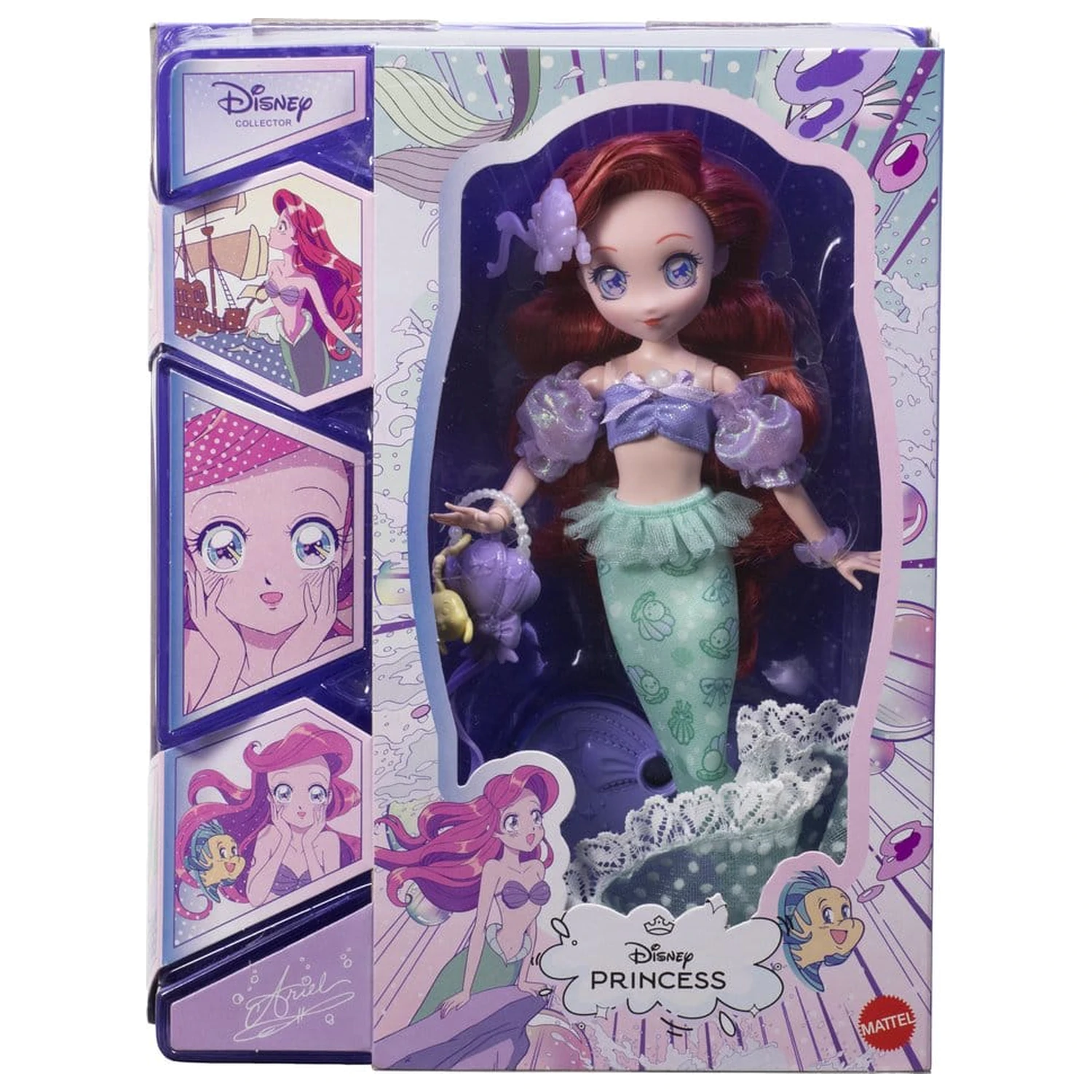 Lalka Disney Princess Manga Ariel 22 cm zdjęcie produktu