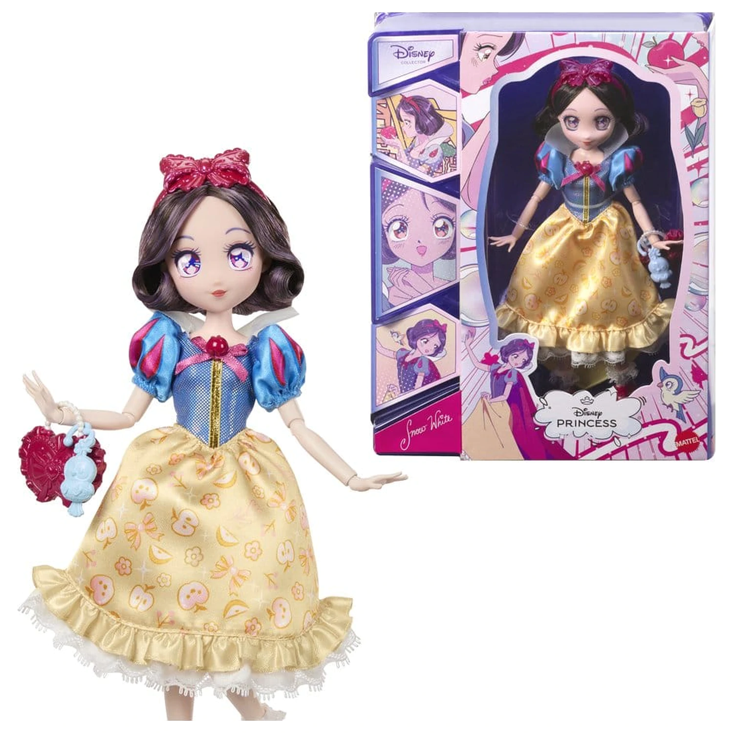 Lalka Disney Princess Manga Snow White 22 cm zdjęcie produktu