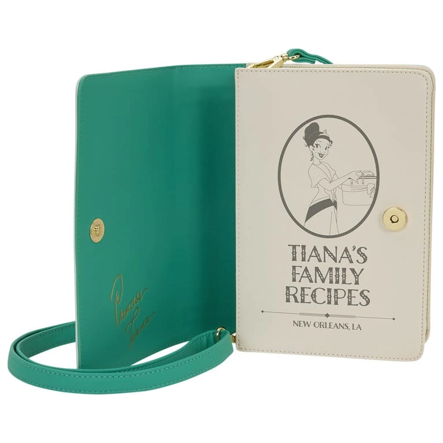 Disney by Loungefly Crossbody Princess Tiana Recipe Book torba na ramię zdjęcie produktu