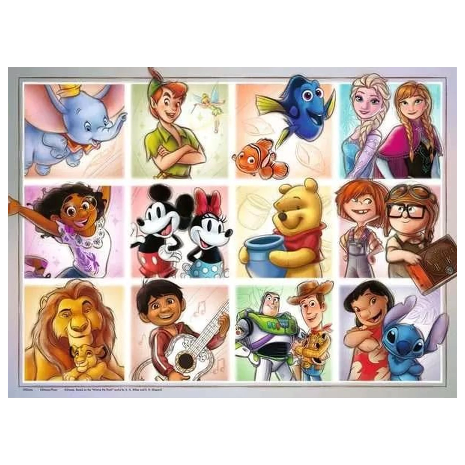 DISNEY Puzzle XXL (100 elementów) zdjęcie produktu