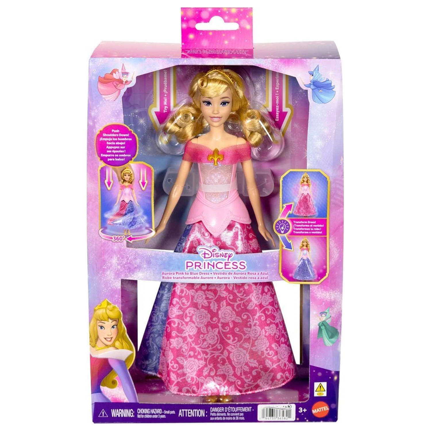 Disney Sleeping Beauty Aurora lalka zdjęcie produktu