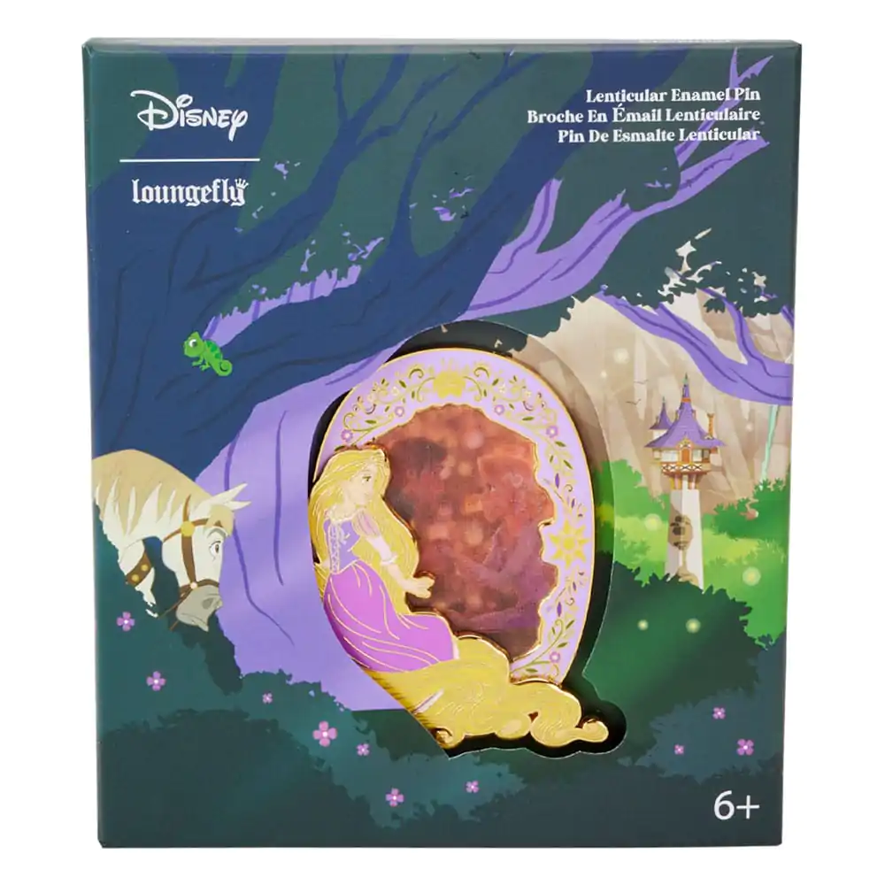 Disney by Loungefly Przypinka Emaliowana z Przesuwanym Elementem Princess Roszpunka Edycja Limitowana 8 cm zdjęcie produktu