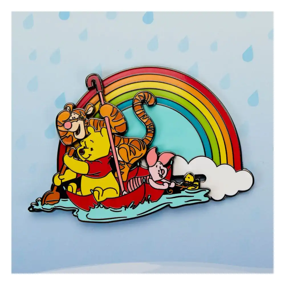 Disney by Loungefly Przesuwana Emaliowana Przypinka Winnie the Pooh Rainy Day Limited Edition 8 cm zdjęcie produktu