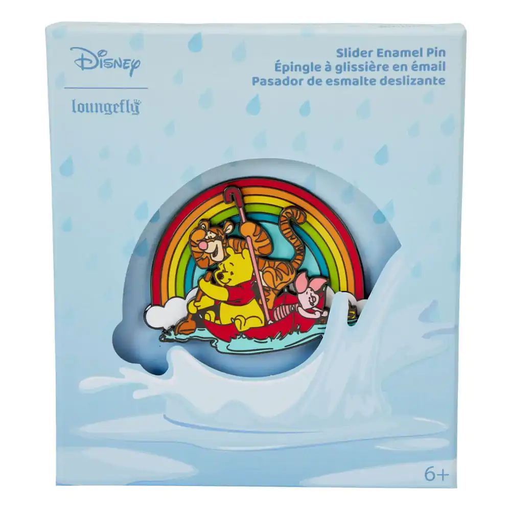 Disney by Loungefly Przesuwana Emaliowana Przypinka Winnie the Pooh Rainy Day Limited Edition 8 cm zdjęcie produktu