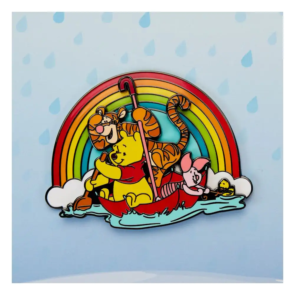 Disney by Loungefly Przesuwana Emaliowana Przypinka Winnie the Pooh Rainy Day Limited Edition 8 cm zdjęcie produktu