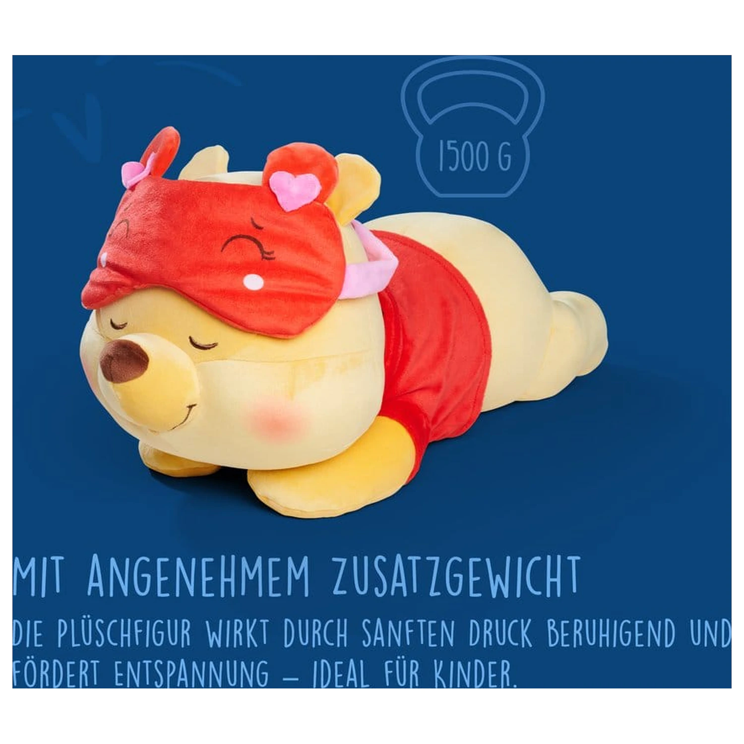 Disney Snuglets Wellbeing Ciężka Pluszowa Figurka Winnie the Pooh 40 cm zdjęcie produktu