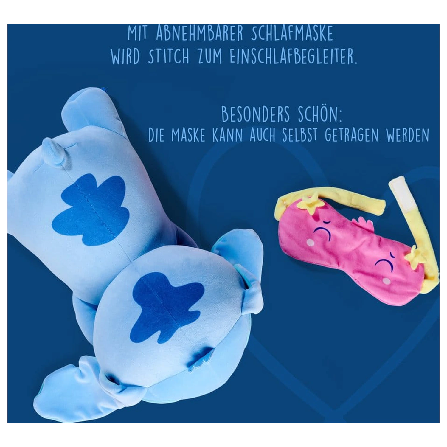Disney Snuglets Wellbeing Heavy Pluszowa Figurka Stitch 40 cm zdjęcie produktu