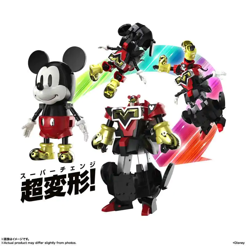 Disney Soul of Chogokin Diecast Figurka Akcji Super Change Mickey Mouse od Kunio Okawary 13 cm zdjęcie produktu