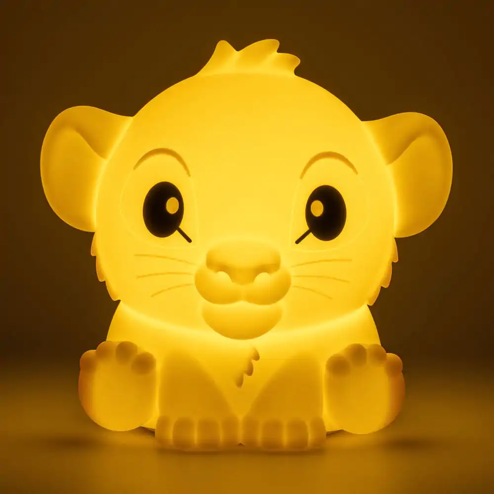 Disney Squishy Glo Silikonowa Lampka Nocna Król Lew Simba 15 cm zdjęcie produktu