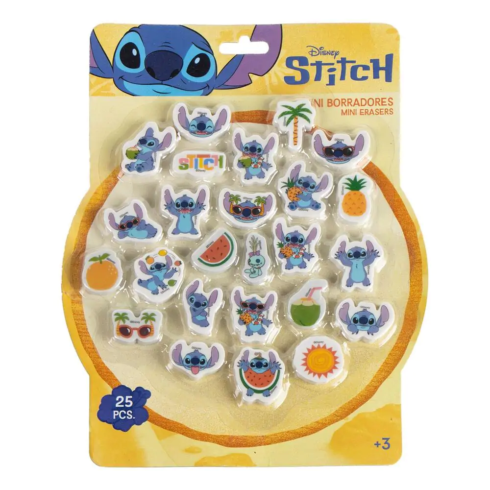Disney Stitch zestaw 25 gumek do mazania zdjęcie produktu