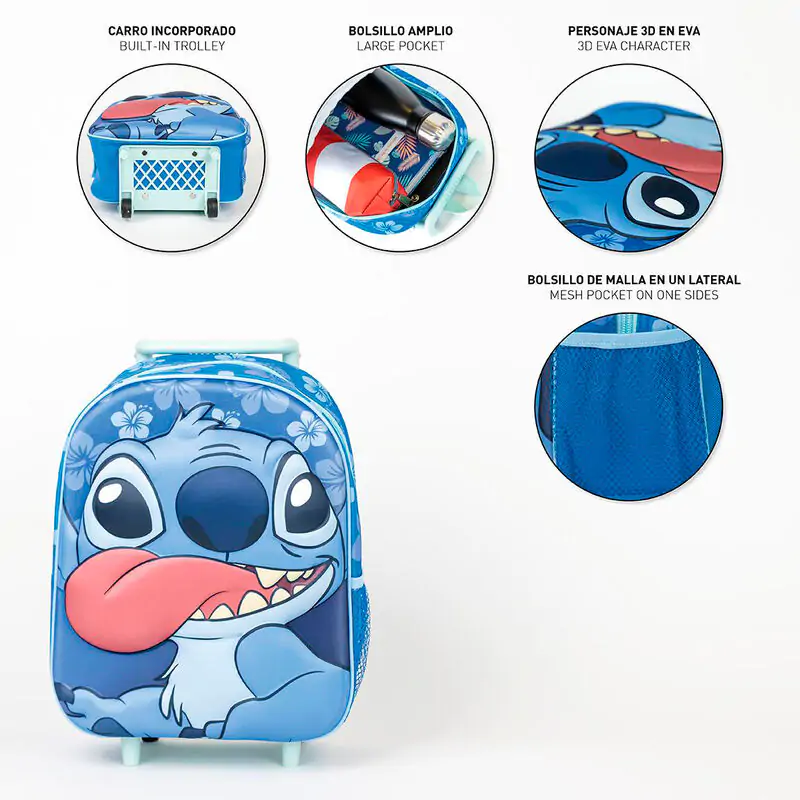 Disney Stitch wózek 3D 31 cm zdjęcie produktu