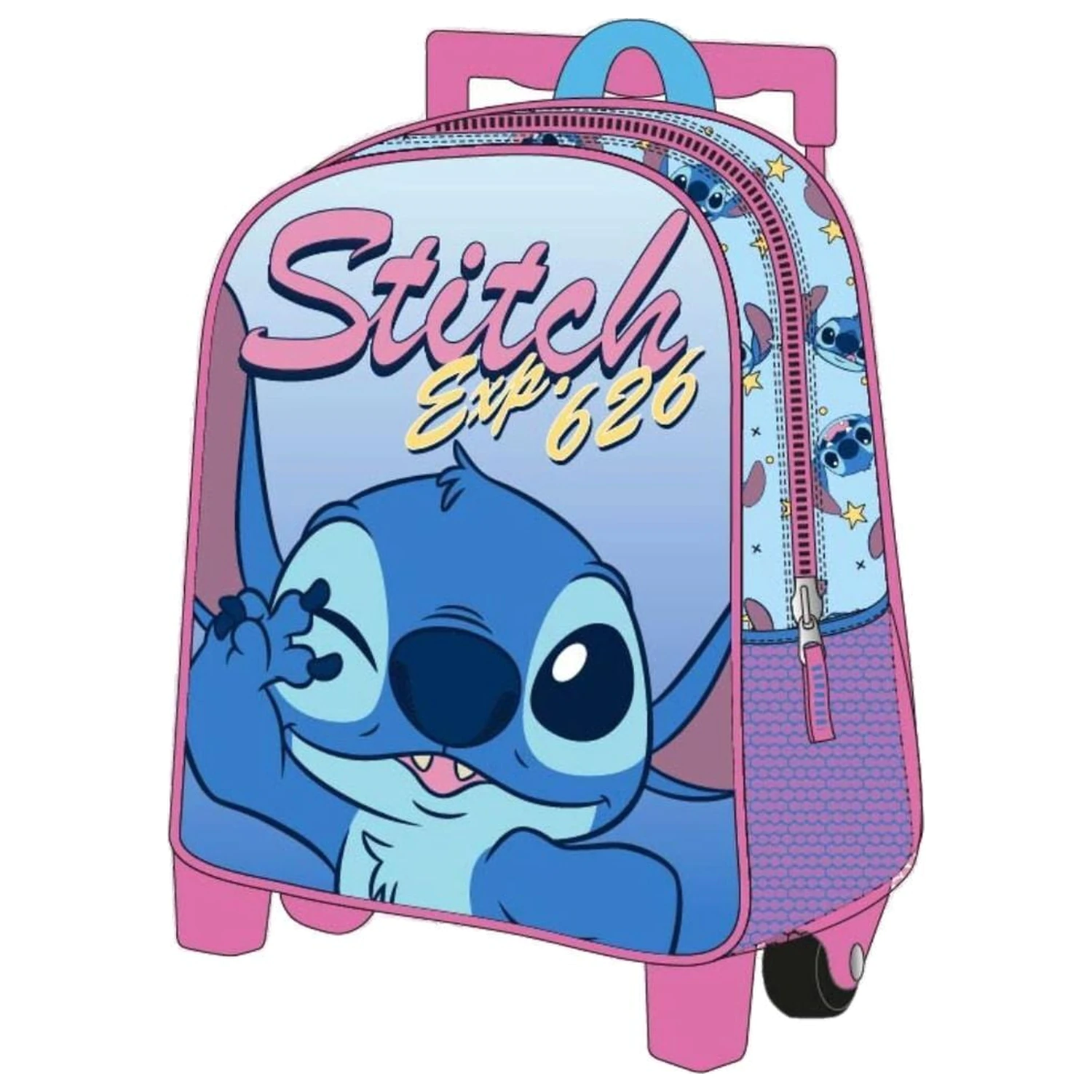 Disney Stitch plecak na kółkach 3D 30 cm zdjęcie produktu