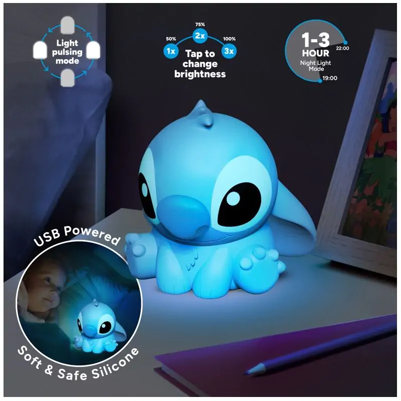 Lampa Disney Stitch 3D 15 cm zdjęcie produktu