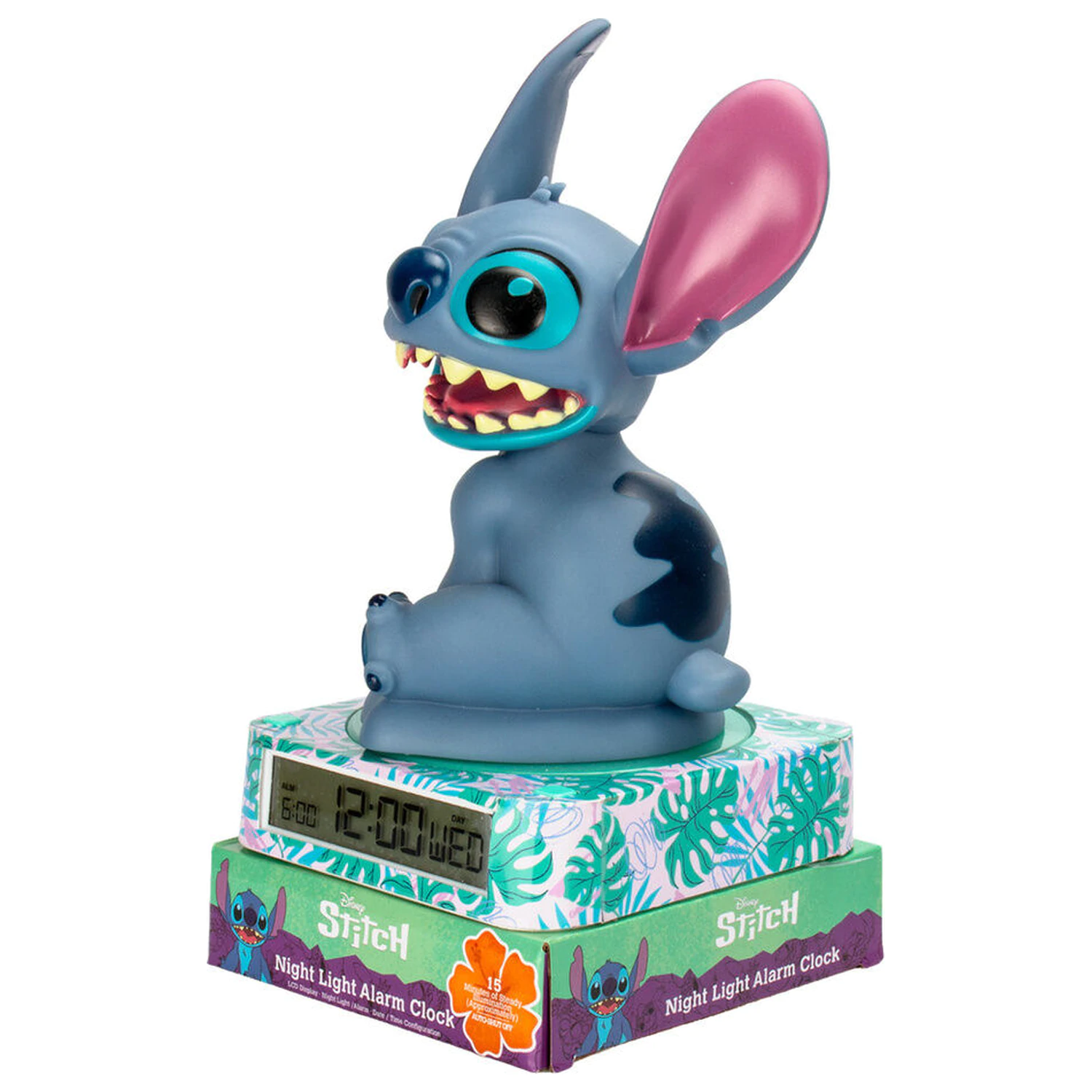 Disney Stitch lampa 3D z alarmem zdjęcie produktu