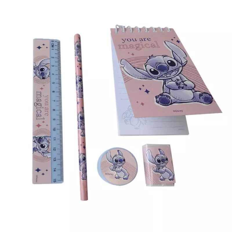 Disney Stitch zestaw artykułów papierniczych 5 szt. zdjęcie produktu