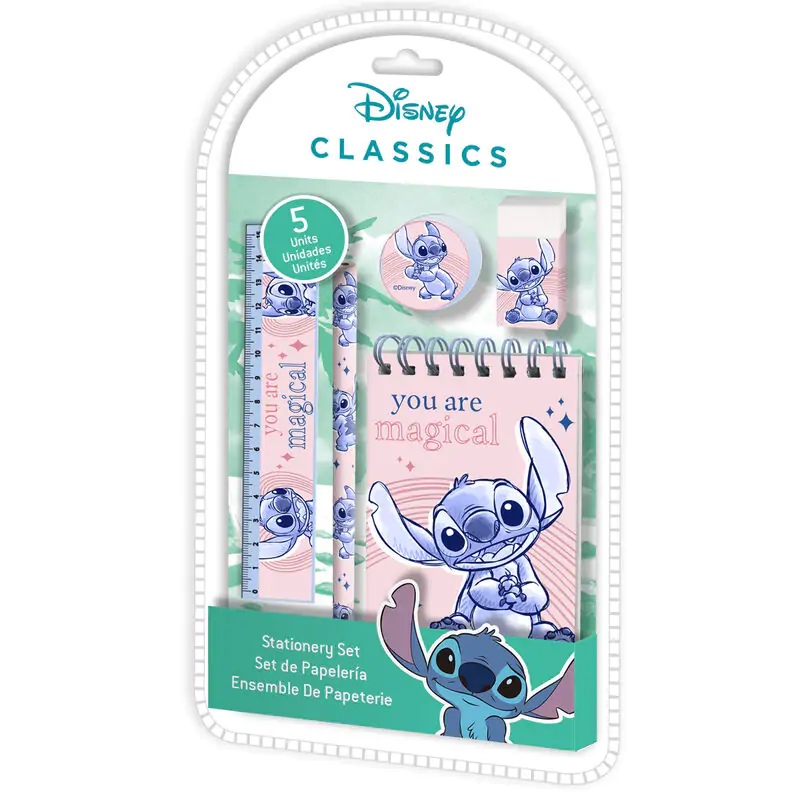 Disney Stitch zestaw artykułów papierniczych 5 szt. zdjęcie produktu