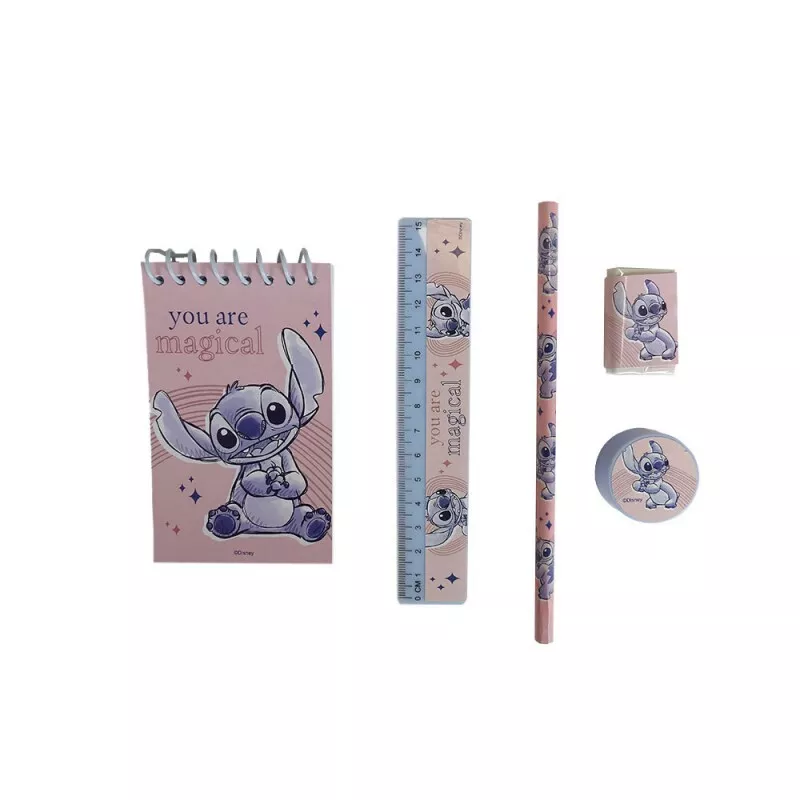 Disney Stitch zestaw artykułów papierniczych 5 szt. zdjęcie produktu