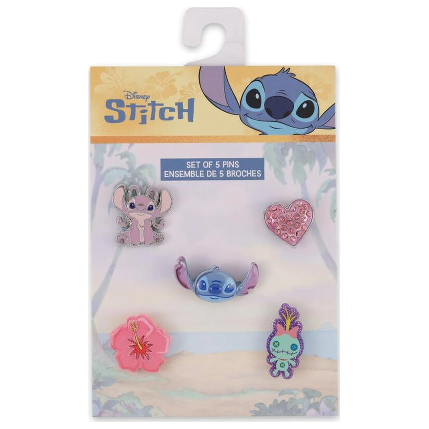 Disney Stitch zestaw 5 pinów zdjęcie produktu