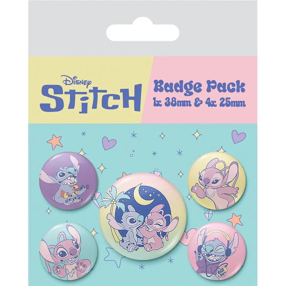 Disney Stitch zestaw 5 przypinek zdjęcie produktu