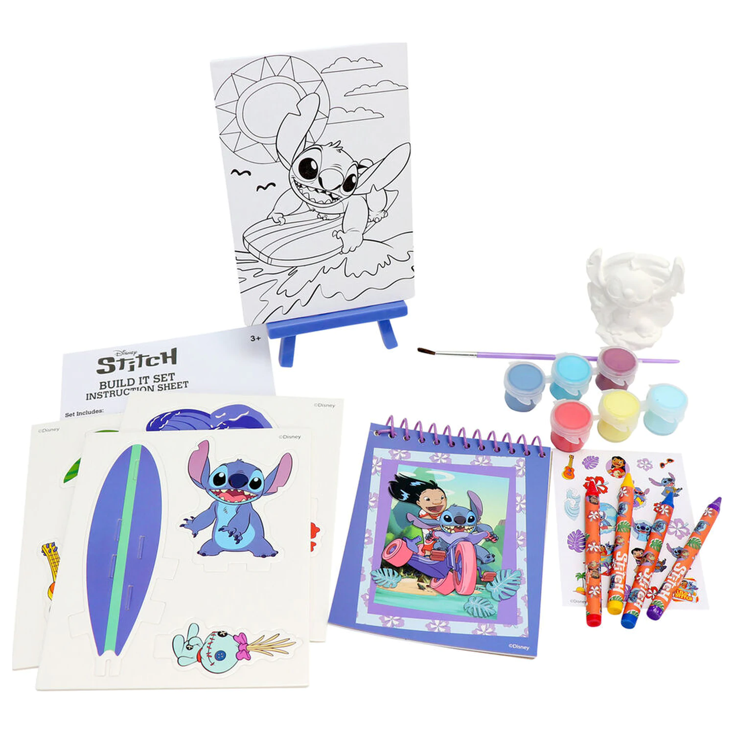 Disney Stitch zestaw kreatywny 5 w 1 w tubie zdjęcie produktu