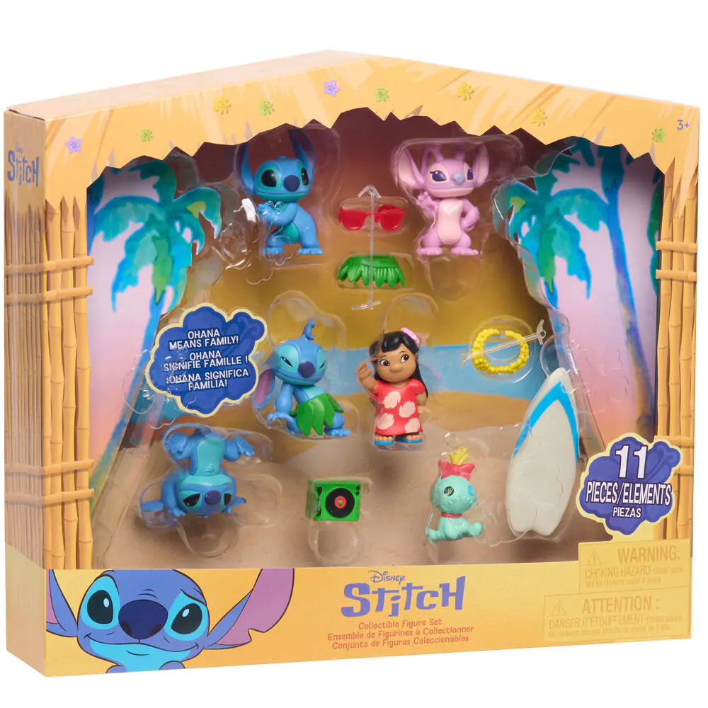 Disney Stitch zestaw 6 figurek 5 cm zdjęcie produktu