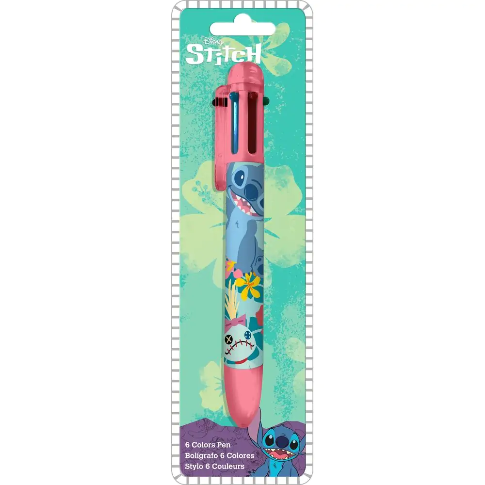 Disney Stitch Długopis 6 kolorów zdjęcie produktu