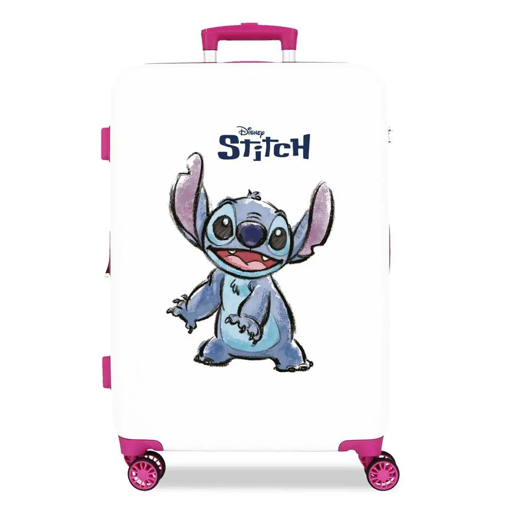 Urocza walizka na kółkach Disney Stitch ABS 65 cm zdjęcie produktu