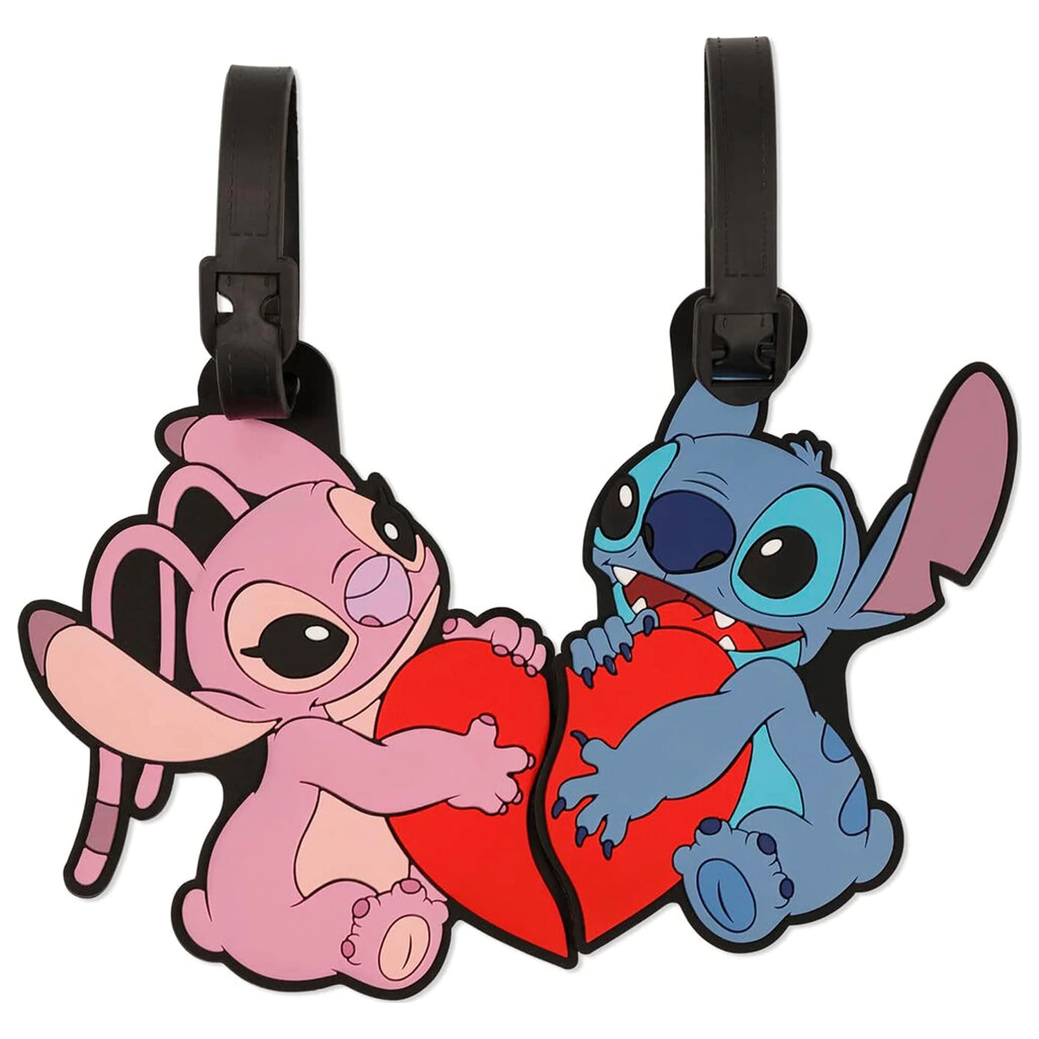 Disney Stitch & Angel zestaw 2 etykiet bagażowych zdjęcie produktu
