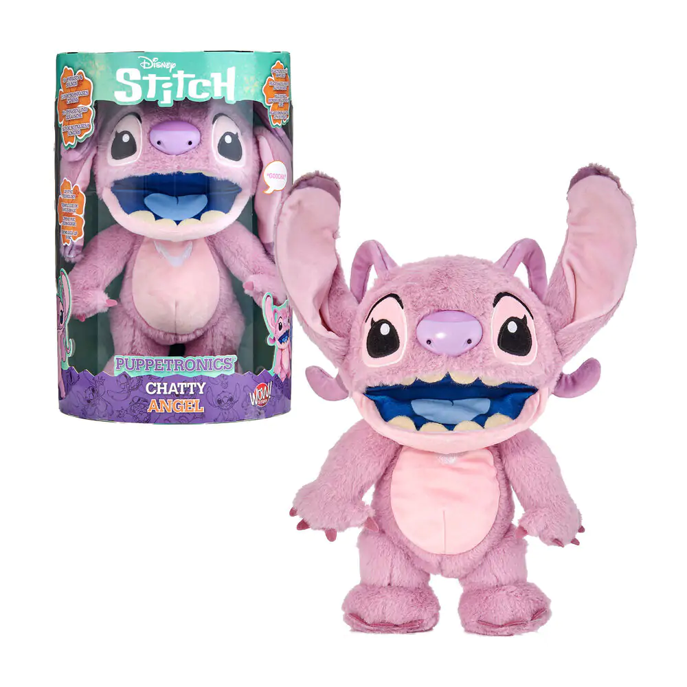 Disney Stitch Angel elektryczna interaktywna figurka-kukiełka 30 cm zdjęcie produktu