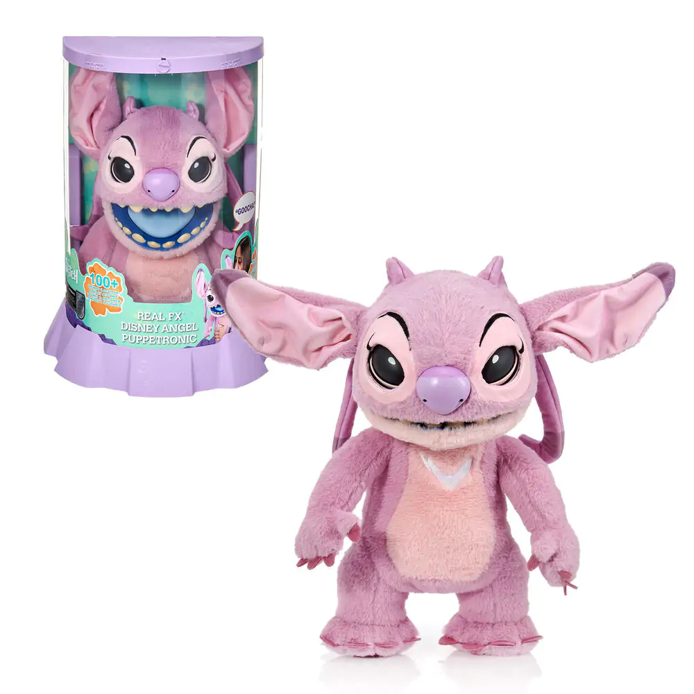 Disney Stitch Angel elektryczna interaktywna figurka-kukiełka 45 cm zdjęcie produktu