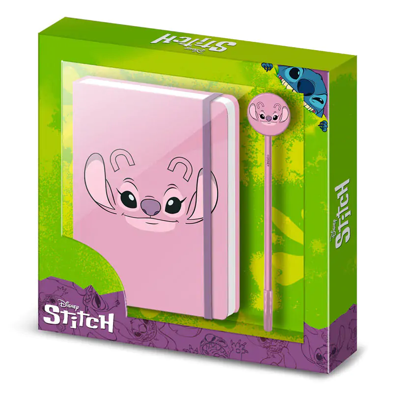Disney Stitch Angel pamiętnik + zestaw długopisów zdjęcie produktu