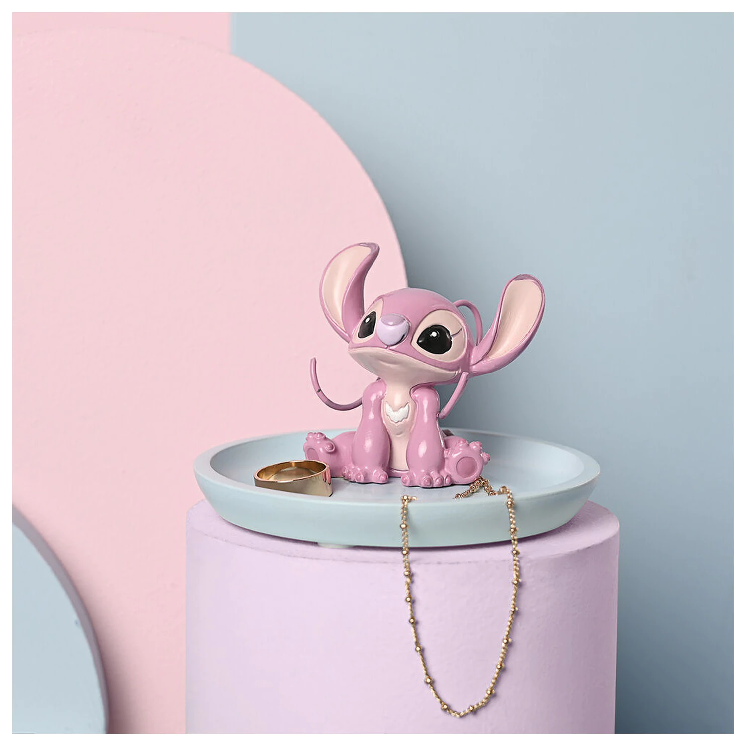 Disney Stitch Angel żywiczna miseczka na drobiazgi zdjęcie produktu
