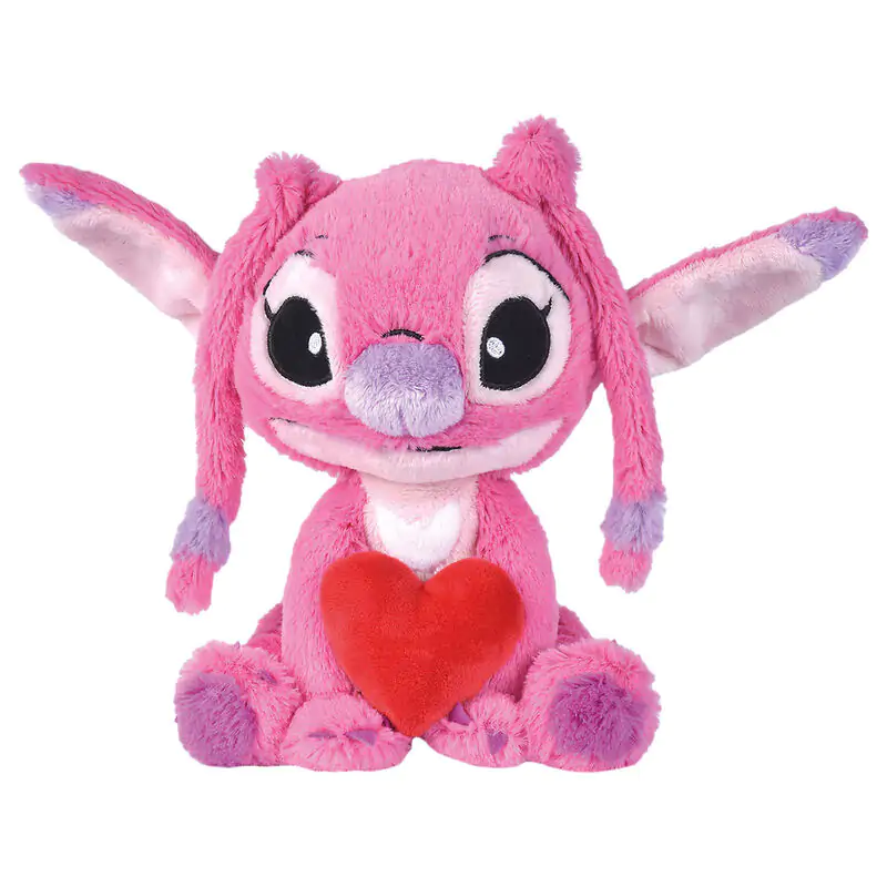 Disney Stitch Angel serce pluszowa zabawka 25 cm zdjęcie produktu