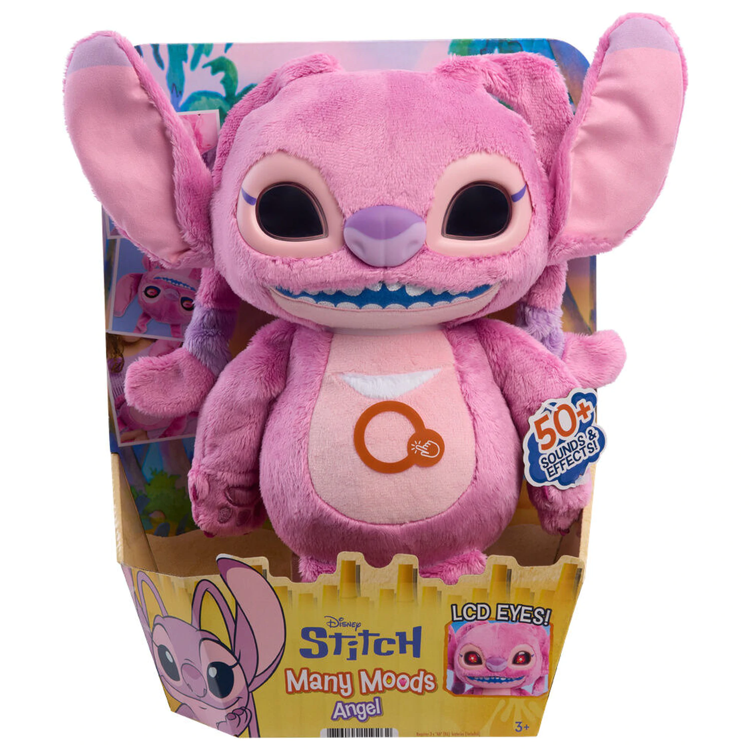 Disney Stitch Angel interaktywna pluszowa zabawka zdjęcie produktu