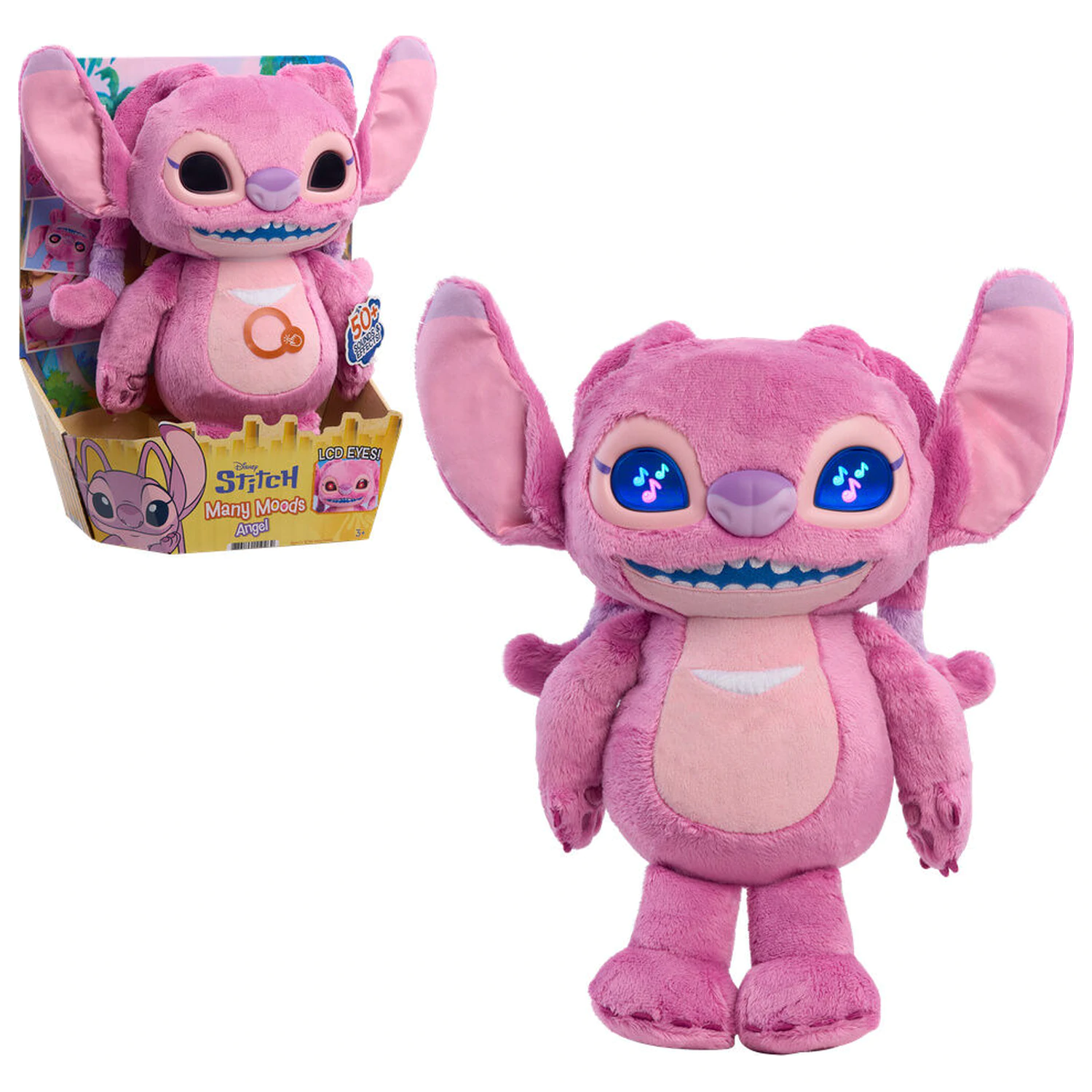 Disney Stitch Angel interaktywna pluszowa zabawka zdjęcie produktu