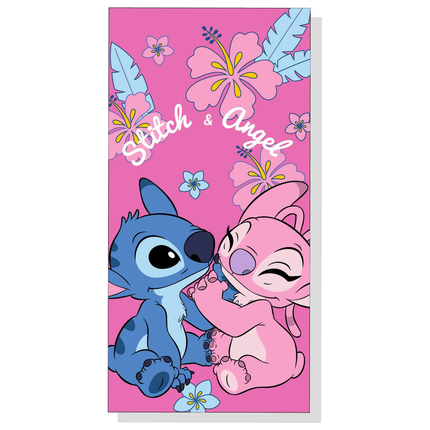 Disney Stitch & Angel ręcznik plażowy z mikrofibry zdjęcie produktu