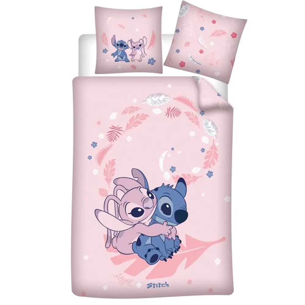 Disney Stitch & Angel polikotonowa poszewka na kołdrę łóżko 90 cm zdjęcie produktu
