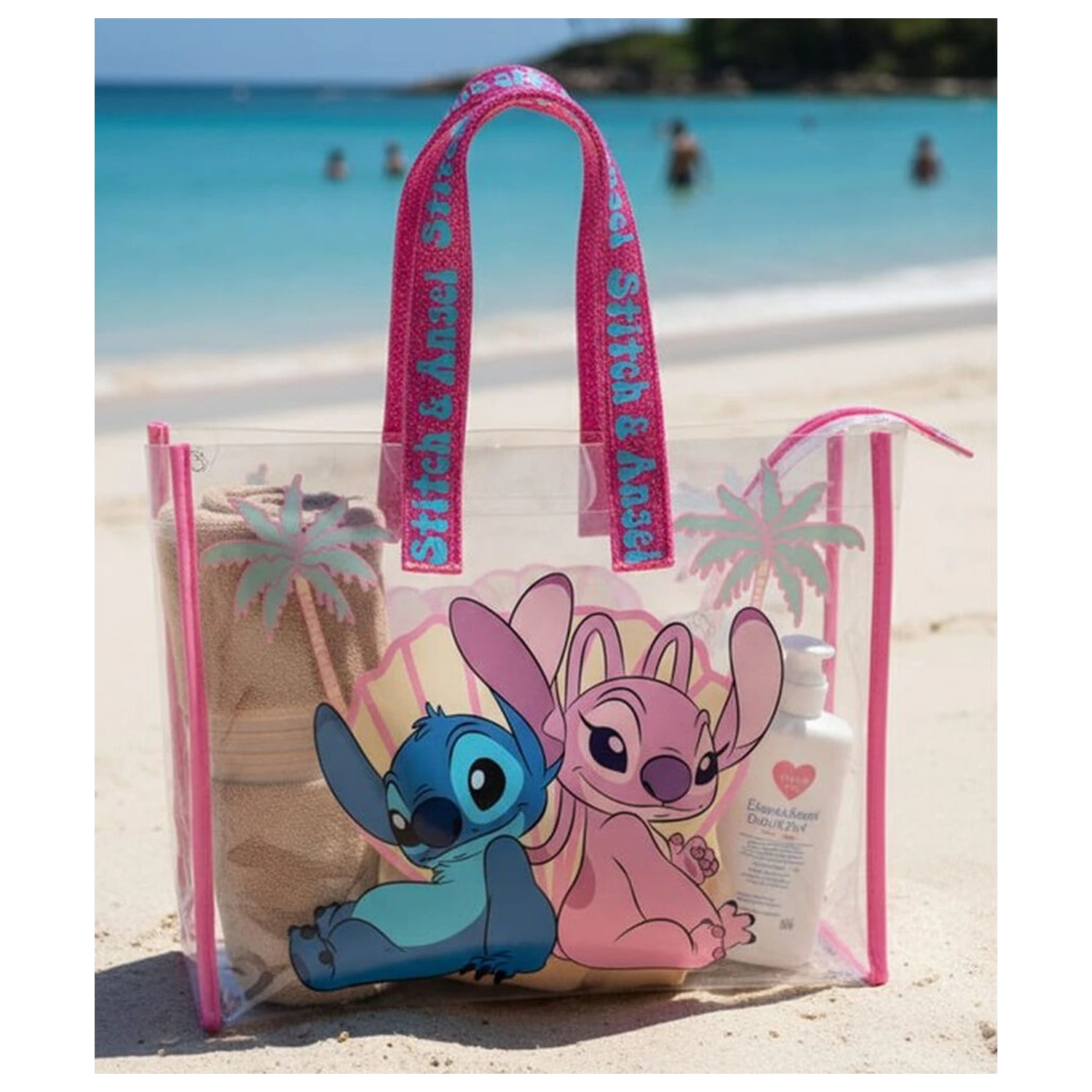 Disney Stitch i Angel torba plażowa zdjęcie produktu