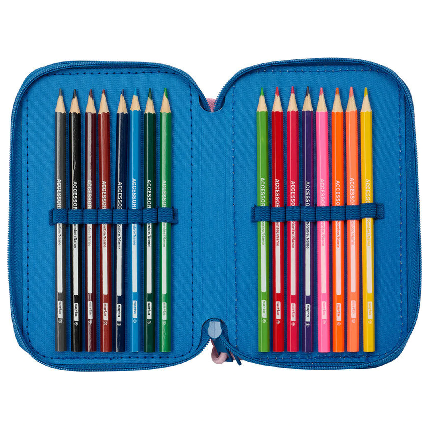 Disney Stitch & Angel potrójny piórnik 37 szt. zdjęcie produktu