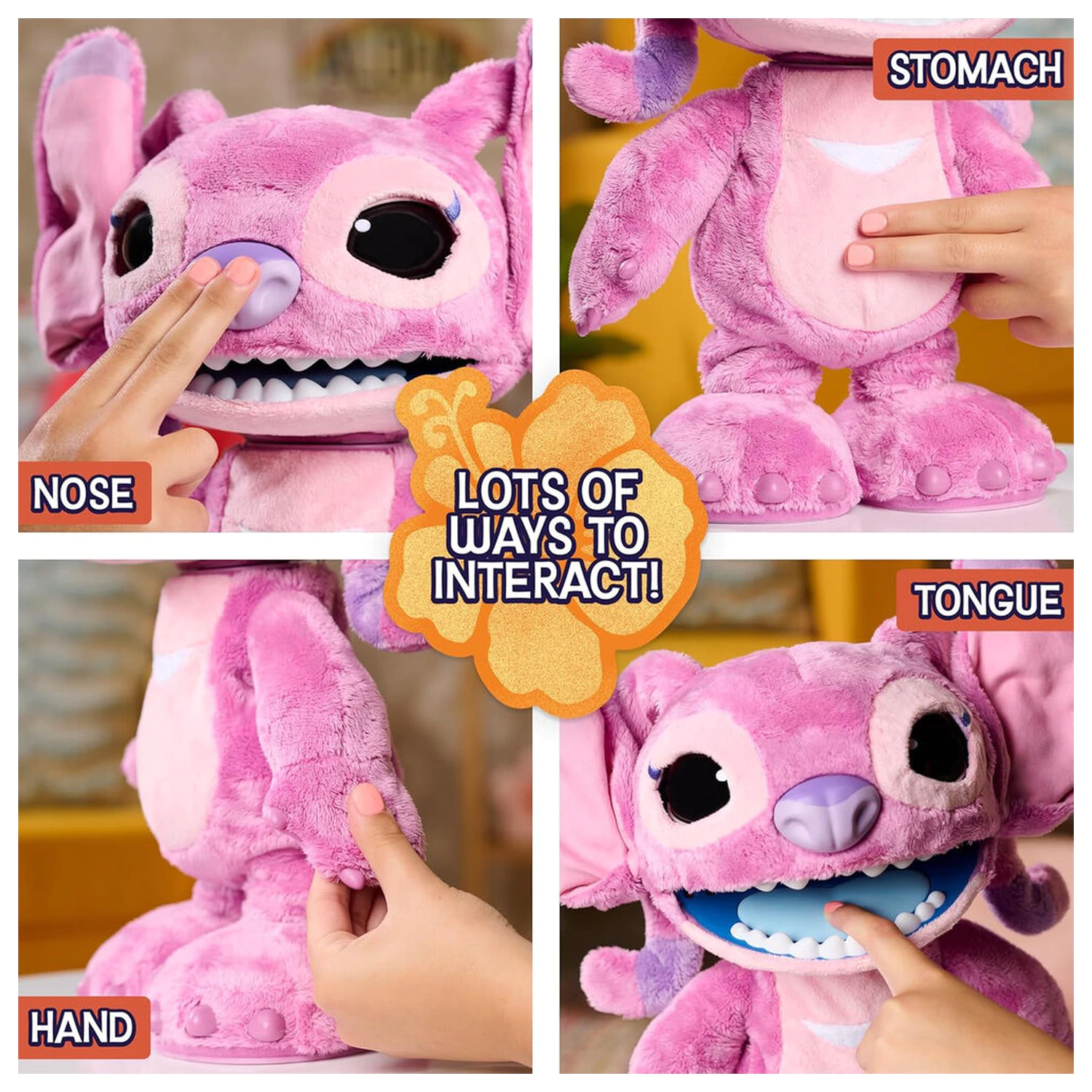 Disney Stitch Angel Ultimate interaktywna pluszowa zabawka zdjęcie produktu
