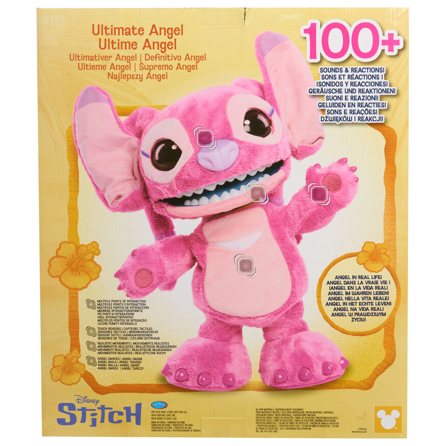Disney Stitch Angel Ultimate interaktywna pluszowa zabawka zdjęcie produktu