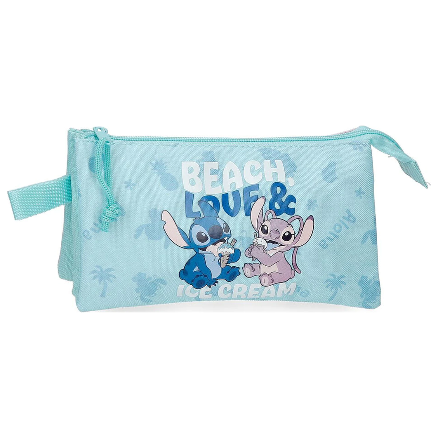 Disney Stitch Beach & Love potrójny piórnik na kredki/ołówki zdjęcie produktu