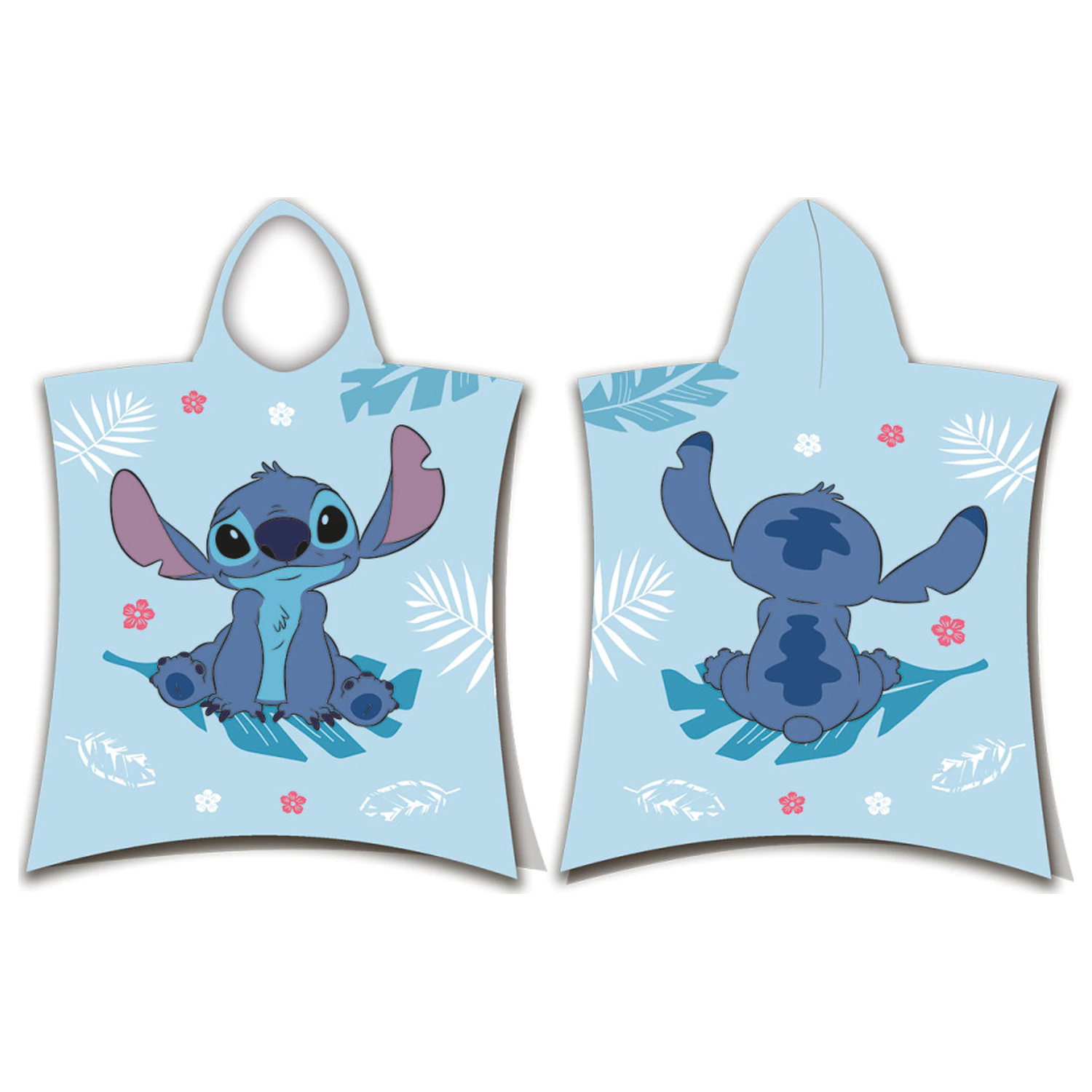 Disney Stitch Niebieski Ręcznik Plażowy Poncho zdjęcie produktu