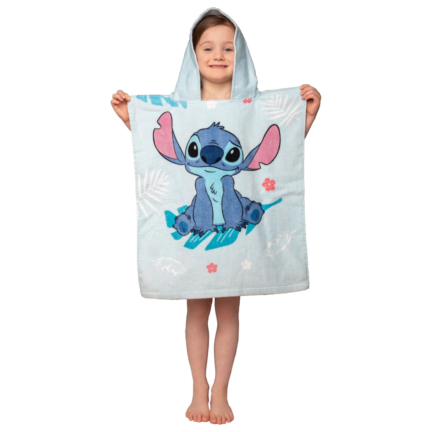 Disney Stitch Niebieski Ręcznik Plażowy Poncho zdjęcie produktu