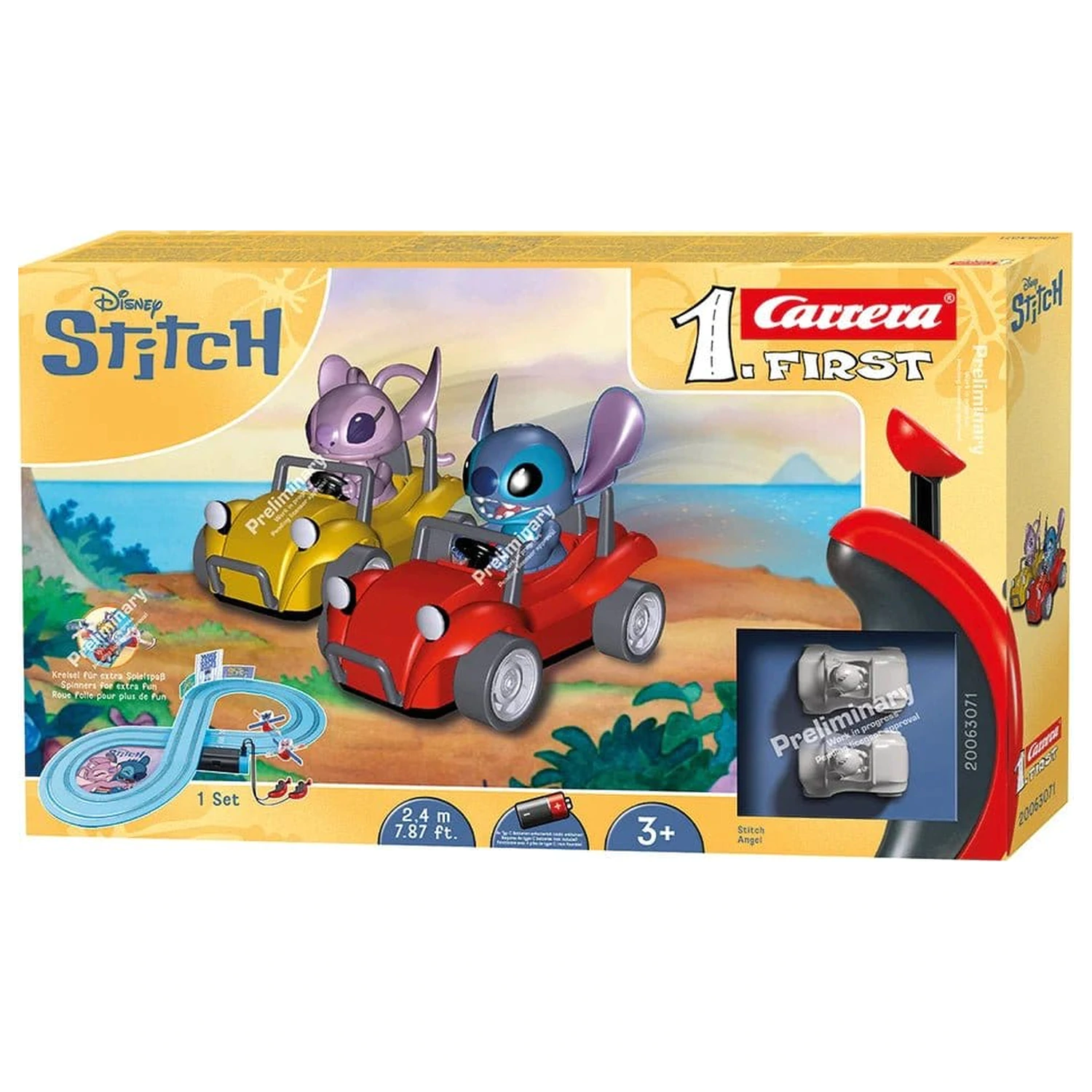 Disney Stitch Carrera First Tor Wyścigowy Zestaw Disney Stitch 2,4" zdjęcie produktu