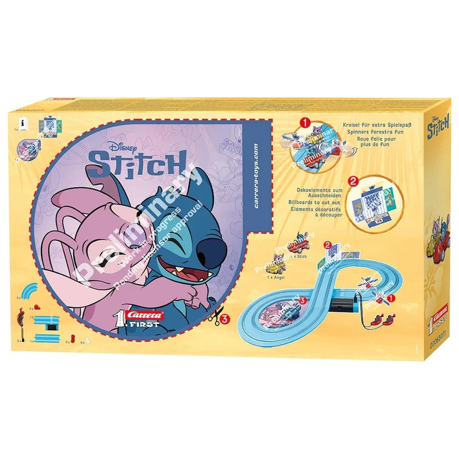 Disney Stitch Carrera First Tor Wyścigowy Zestaw Disney Stitch 2,4" zdjęcie produktu